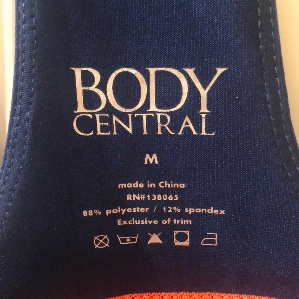 Orange & Navy Racerback - Picture 3 of 3